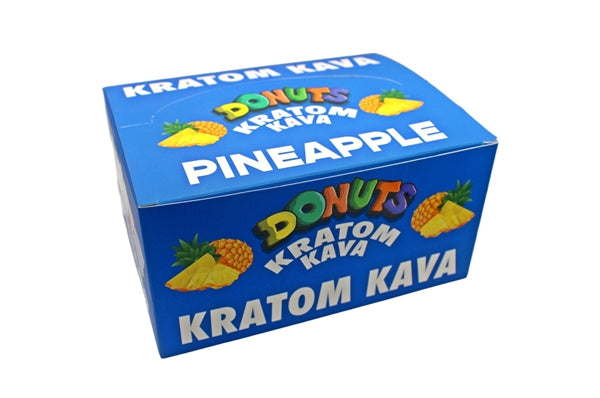 Donuts Kratom Kava 80mg MIT Pineapple 12pk