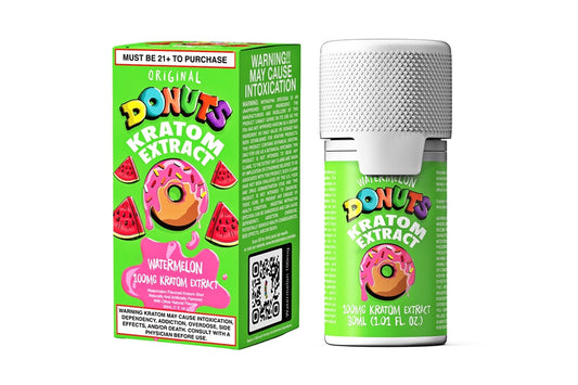 Donuts Original Kratom Extract Shots - 100mg Watermelon