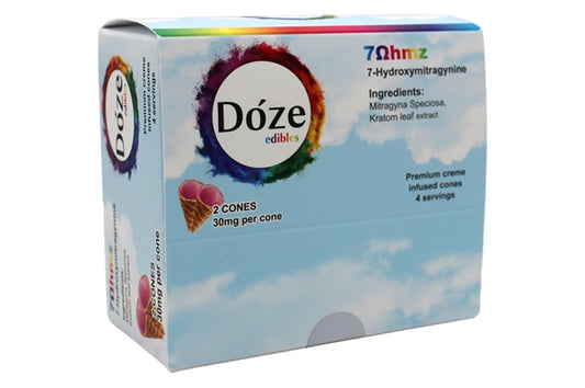 Doze Edibles 30mg 7-OH Cones