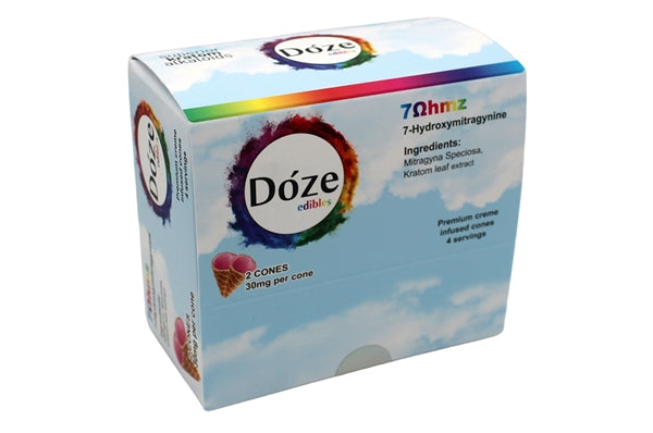 Doze Edibles 30mg 7-OH Cones