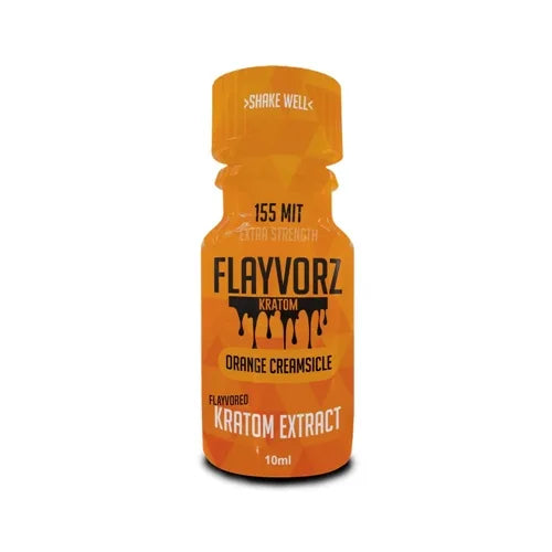 Flayvorz Kratom 155 MIT Shot - Orange Creamsicle 12pk