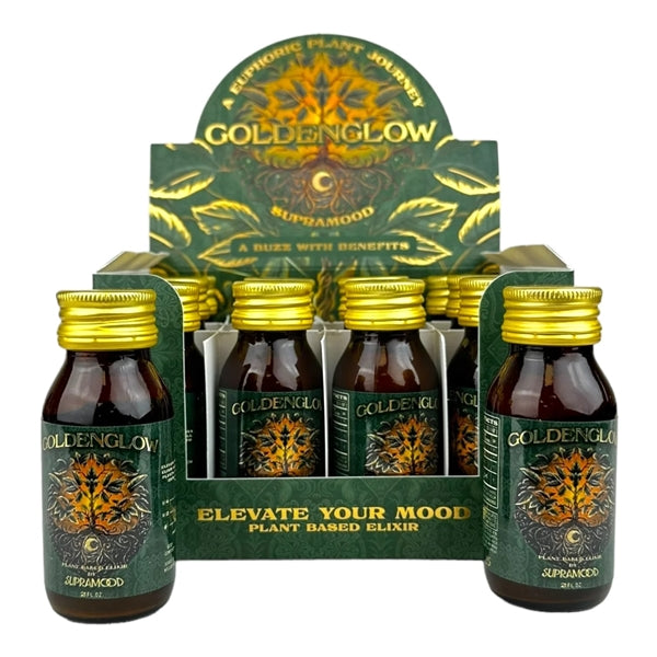 Goldenglow Supramood Kava + Kratom Shots 12pk