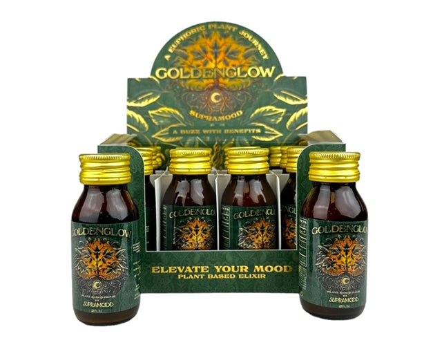 Goldenglow Supramood Kava + Kratom Shots 12pk