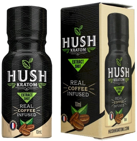 Hush Kratom Extract Shot - Coffee Infused