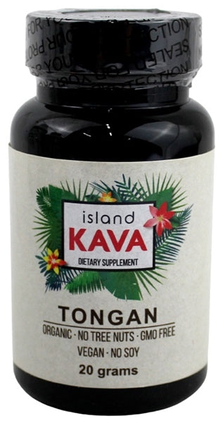 Island Kava Capsules - 20 Grams - Tongan