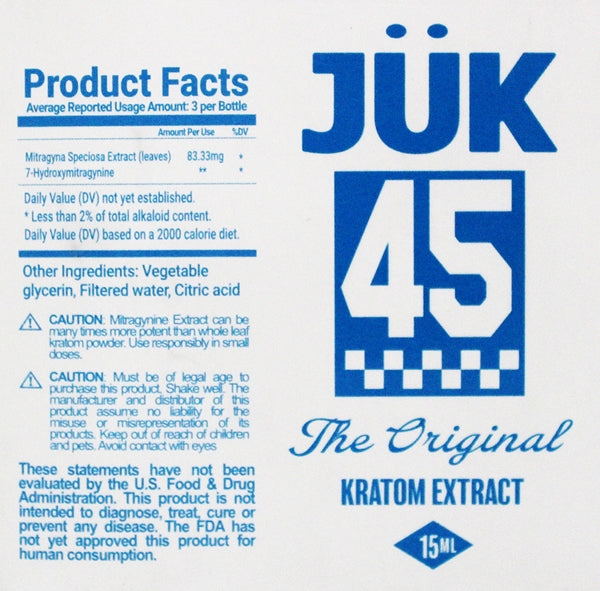 JUK 45 Kratom Extract Shot