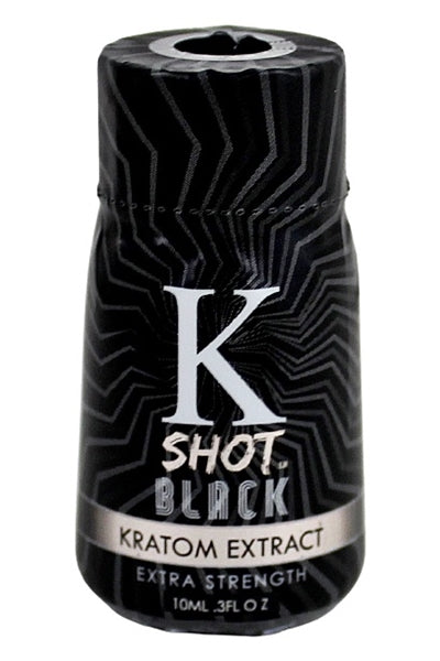 K Shot Black Extra Strength Liquid Kratom Extract Shot