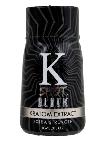 K Shot Black Extra Strength Liquid Kratom Extract Shot