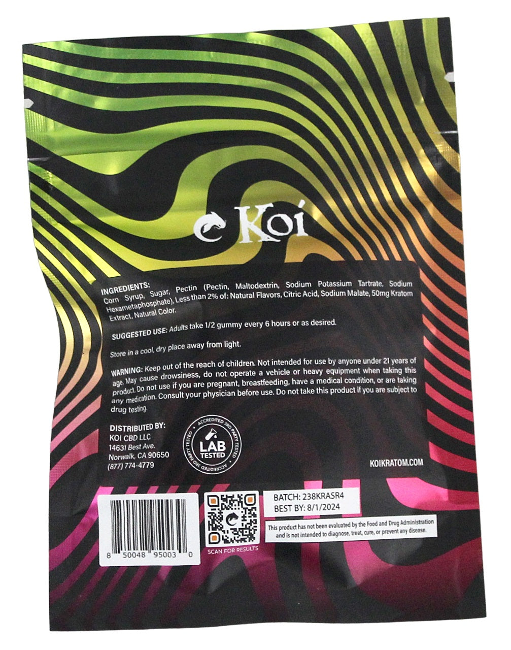 Koi Variety Pack Gummies 12pk - Kratom