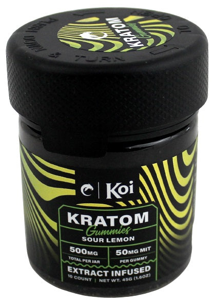 Koi Kratom Extract Infused Gummies - 500mg