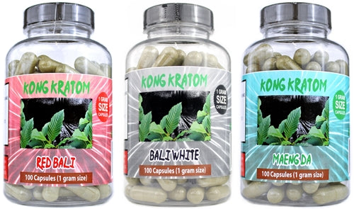 Kong Kratom Capsules - 100g