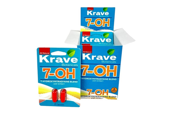 Krave 7-OH Blend Capsules - 2 Caps