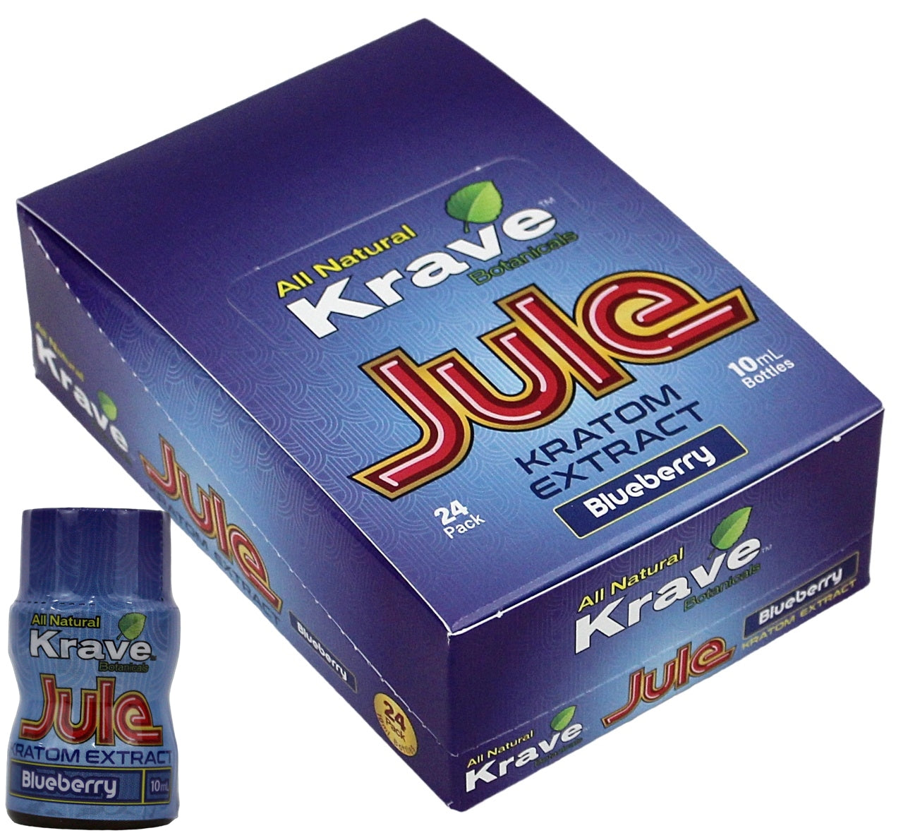 24ct Krave Jule Kratom Extract Shot - Blueberry