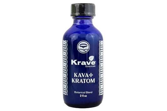 Krave Kratom Extract Shot - Kava + Kratom