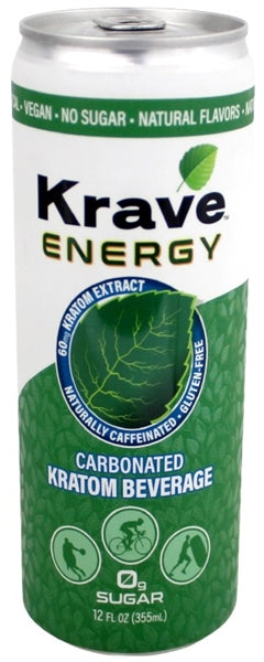 Krave Kratom Extract Energy Drink