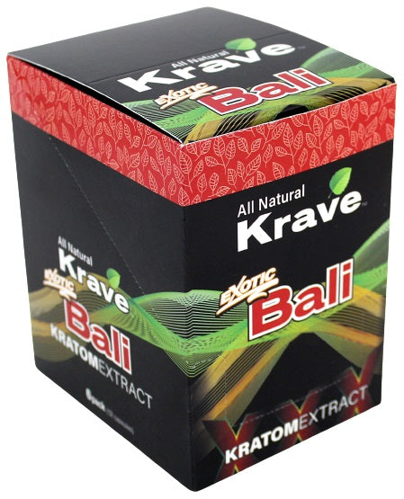 Krave Exotic Kratom Extract Capsules 6pk - Bali