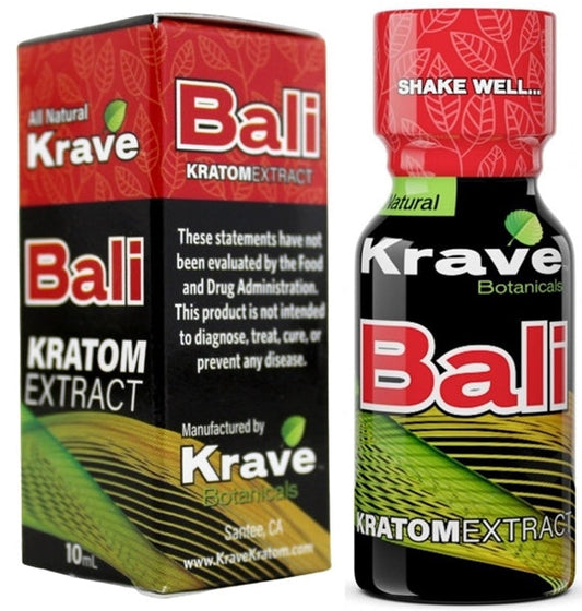 Krave Kratom Extract Shot - Bali