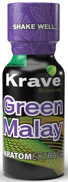 Krave Kratom Extract Shot - Green Malay