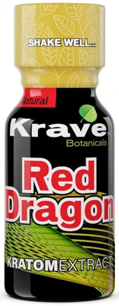 Krave Kratom Extract Shot - Red Dragon