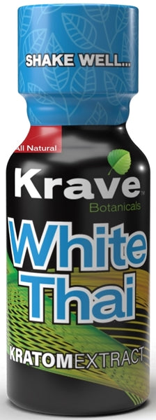 Krave Kratom Extract Shot - White Thai