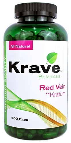 Krave Botanicals Kratom - 500 Caps