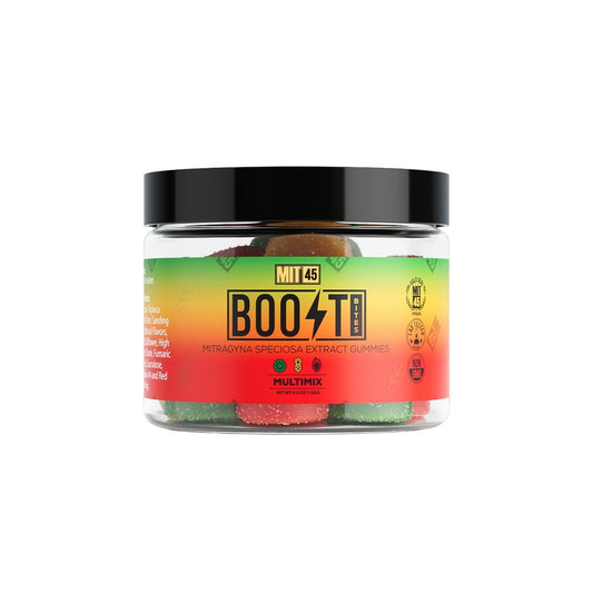 MIT45 Boost Bites Kratom Gummies Multi-Mix Jar