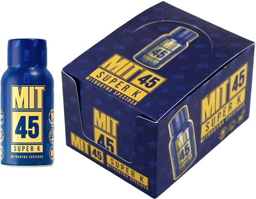 Mit45 Super K Kratom Shot - Blue Bottle