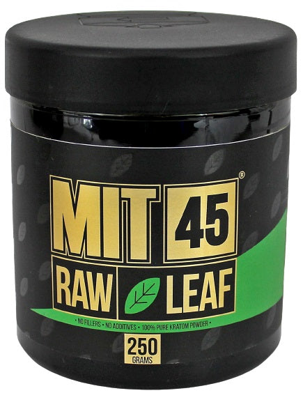 MIT 45 Raw Leaf Kratom 250g Powder - Green