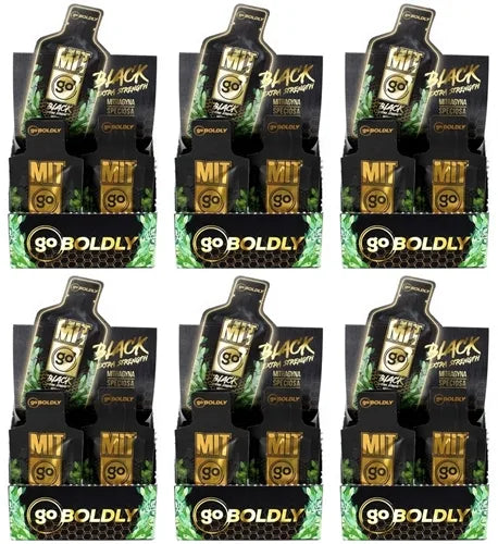 MITgo Black Extra Strength Liquid Kratom Shot Pouch 12pk