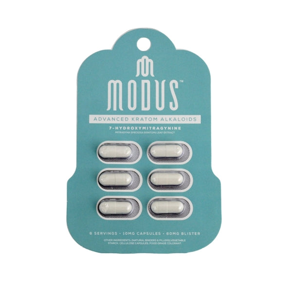 Modus 60mg 7-Hydroxy Kratom Capsules