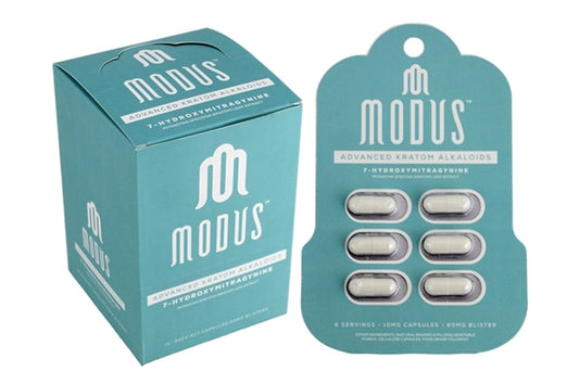 Modus 60mg 7-Hydroxy Kratom Capsules