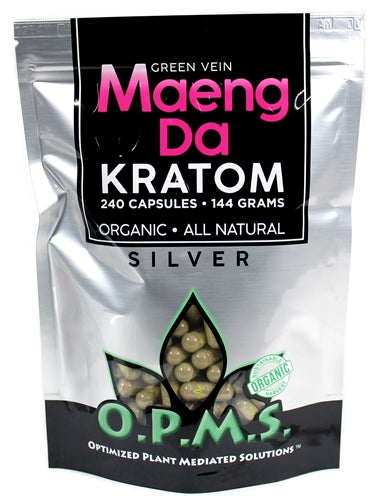 OPMS Silver 144g - 240caps Kratom