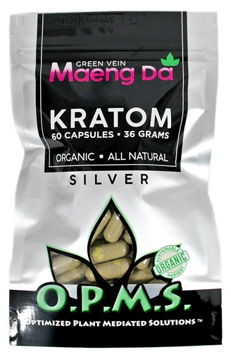 OPMS Silver 36g - 60caps Kratom