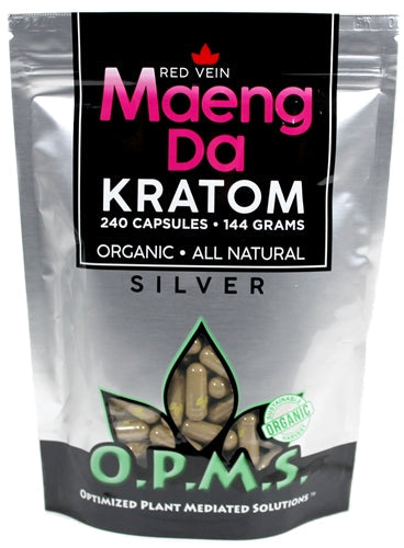 OPMS Silver 144g - 240caps Kratom