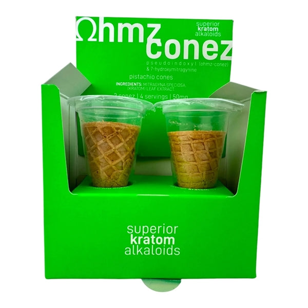 OHMZ Conez 7-OH 50mg 2-Cones - Pistachio