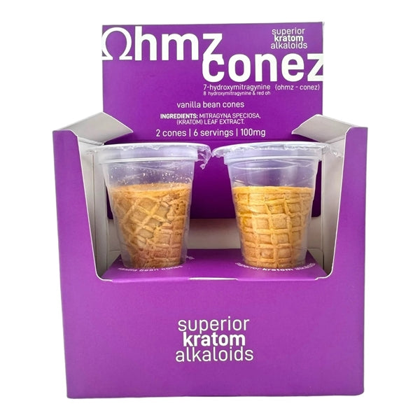 OHMZ Conez 7-OH 100mg 2-Cones - Vanilla Bean