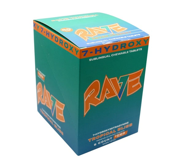 Rave 10mg 7-OH - Tropical Bliss - 6-Tablet