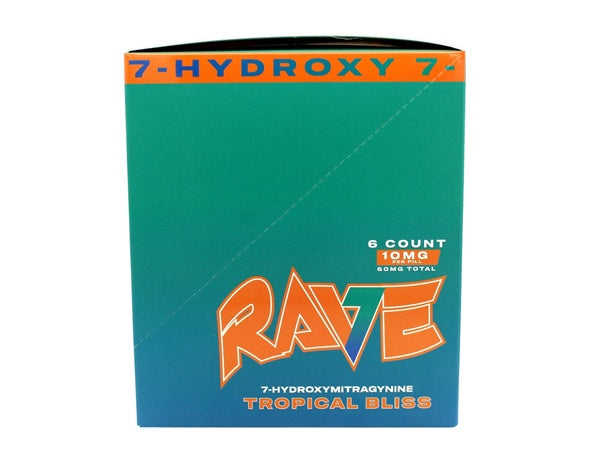 Rave 10mg 7-OH - Tropical Bliss - 6-Tablet