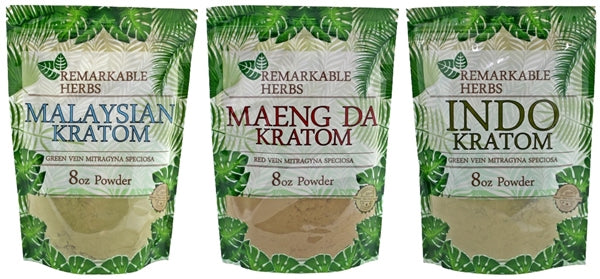 Remarkable Herbs Kratom Powder 8oz