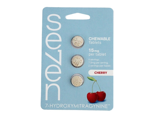 Se7en Kratom 7-OH Chewable Tablets 15mg