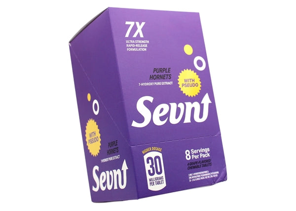 Sevn Purple Hornets 30mg 7-OH 4-Tablets