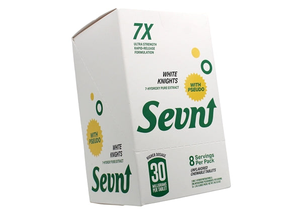 Sevn White Knights 30mg 7-OH 4-Tablets