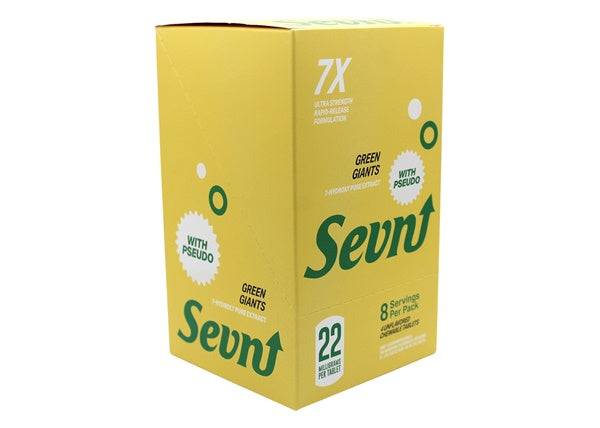 Sevn Green Giants 22mg 7-OH 4-Tablets