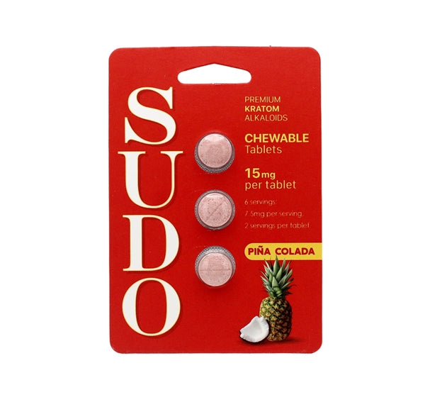 Sudo Kratom 15mg 7-OH 3-Tablet