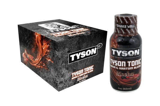 Tyson 2.0 Tonic Kava & Kratom Shot - Mocha 12pk