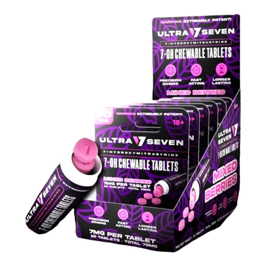 Ultra Seven 7-OH Chewable 7mg 10-Tablets