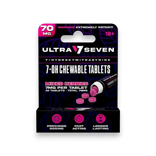 Ultra Seven 7-OH Chewable 7mg 10-Tablets