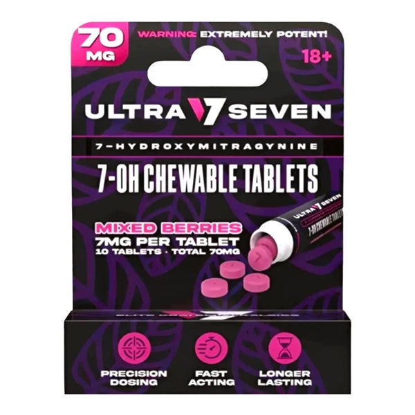 Ultra Seven 7-OH Chewable 7mg 10-Tablets