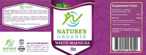 Natures Organix Kratom - 150ct