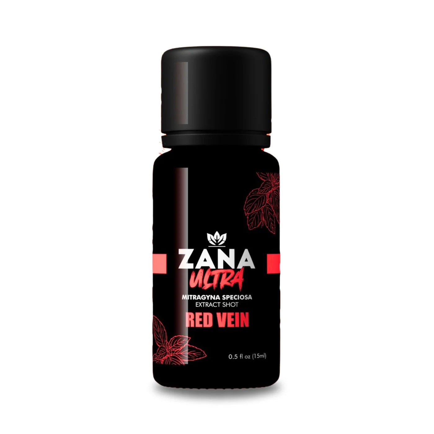 Zana Liquid Kratom Extract Shots – Ultra Red Vein 12pk